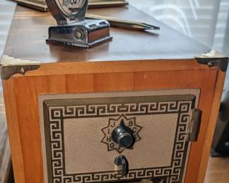 Awesome vintage post office box.