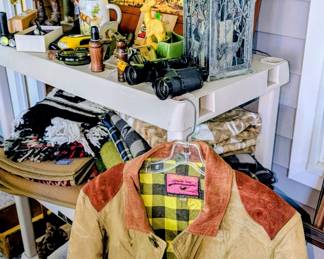 Vintage hunting jacket.