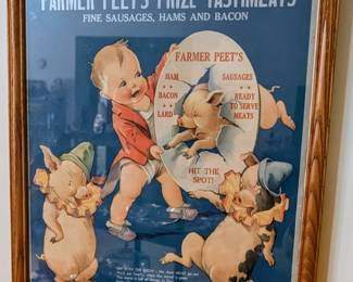 Farmer Pete's 1941 calendar advertisement.