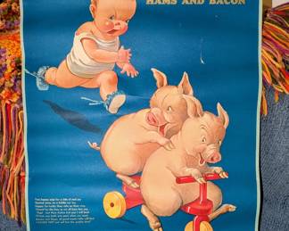 Rare! Farmer Pete's tastimeats 1938 calendar, complete!