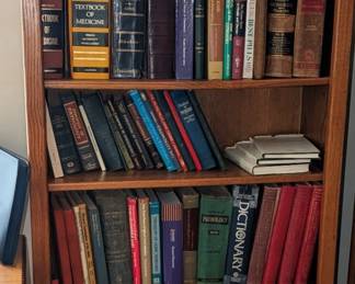 Wooden bookcase - shelf