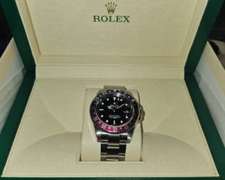 Box, but no paperwork. NOT AUTHENTICATED. Will be priced accordingly.