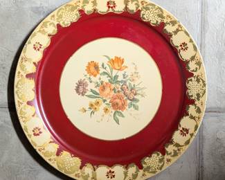 Vintage Metal Tray 