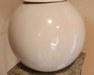 Very large ginger jar with cover by Royal