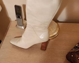 Several pairs of boots