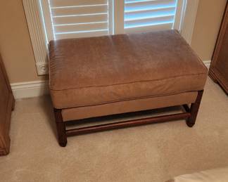 Fabric covered bench