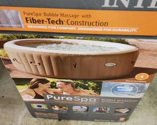 Pure Spa (new in box) by Intex bubble massage for 4 adults