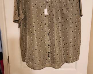 100% silk shirt