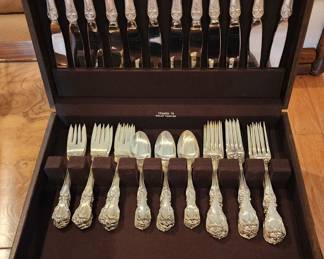 Sterling silver Reed and Barton service for 12 (48 pieces)