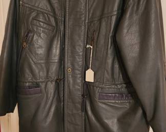 Leather jacket