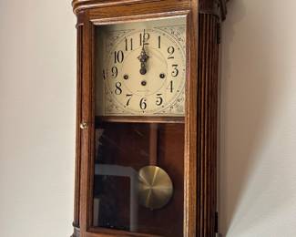 Several wall clocks 