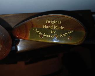 Original Hand Made by clubmakers of St Andrews, golf club 