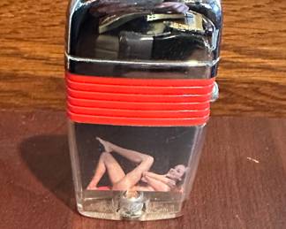 Vintage Scripto nude lighter 