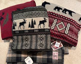 Many blankets 