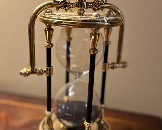 Franklin mint national maritime historical society hourglass 