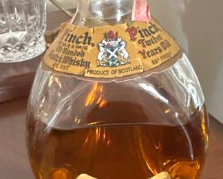 Vintage 12 year old Pinch scotch whisky 
