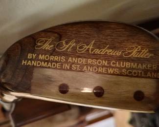 The St Andrew Putter, by Morris Anderson Clubmaker