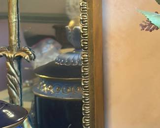 Ornate Giltwood and Mirror Panel 