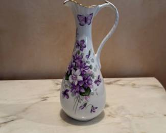 Aynsley Wild Violets Pitcher 