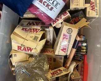 Collection of Smoking Accessories 