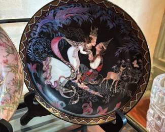 Decorative Plate with Persian Scene