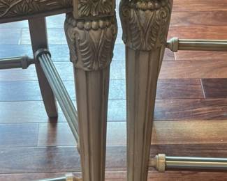 Pair of Neoclassical Style Dining Chairs 