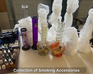 Collection of Smoking Accessories 