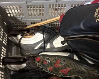 Forsgate Country Club Golf Shoe Bag and Golf Shoes