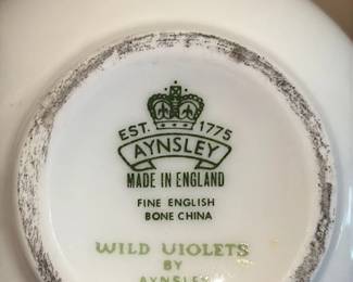 Aynsley Wild Violets Pitcher 