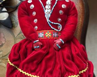 Native American Style Cloth Doll