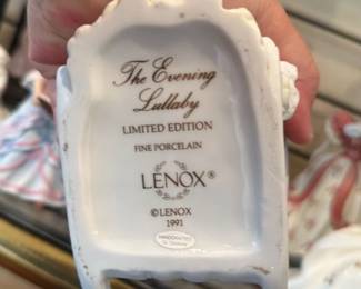 Lenox The Evening Lullaby Limited Edition Fine Porcelain Figurine 