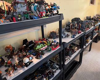 Incredible Amount of Collectible Legos! Star Wars, Batman, Creator, Cities, Ninjago