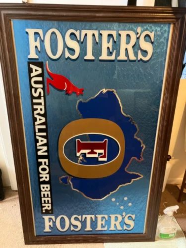 FOSTERS LAGER SIGN