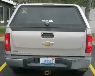 09 CHEVY SILVERADO PU REAR