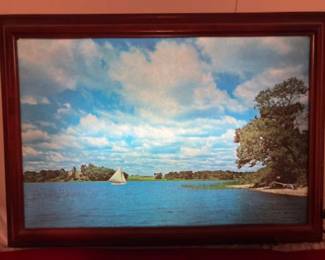 HELMSCENE LIGHTED PICTURE