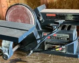 CRAFTSMAN BELT DISC SANDER