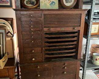 Dental cabinet - 3 piece