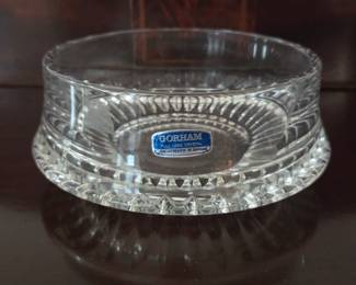 Lot #164 - Gorham Althea Collection Full Lead Crystal Bowl Made in Germany