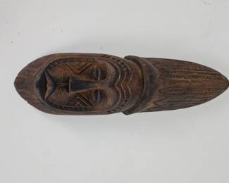 Lot #110 - Vintage Handcrafted African Wood Mask