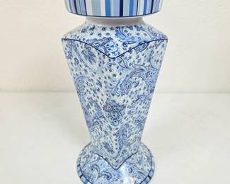 Lot #133 - 222 FIFTH PTS Stoneware Pillar Candle Holder