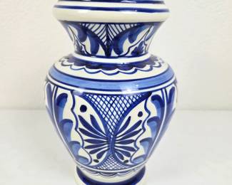 Lot #131 - LAHUERTA SL Spain Hand Painted Ceramic Vase