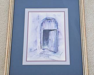 Lot #14 - Signed Original Watercolor From Dubai