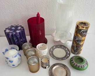 Lot #79 - Candle & Candle Holders Collection