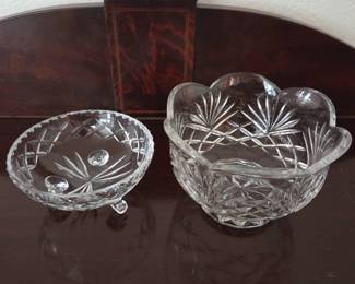 Lot #160 - Two Crystal Bowls