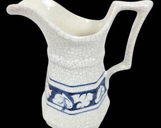 Lot #135 - Dedham Pottery Potting Shed Bunny Rabbit Pitcher