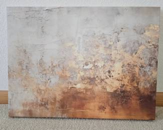 Lot #13 - Stretched Canvas Abstract Print