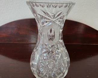 Lot #166 - Ceska Czech Republic Lead Crystal Vase