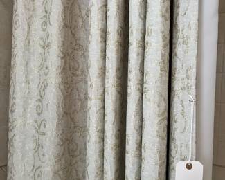 Beautiful custom made shower curtain