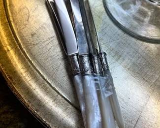 Mother of pear, set of 10