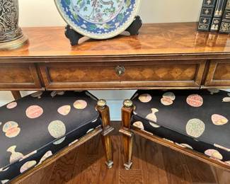 Pair of stools, priced separately